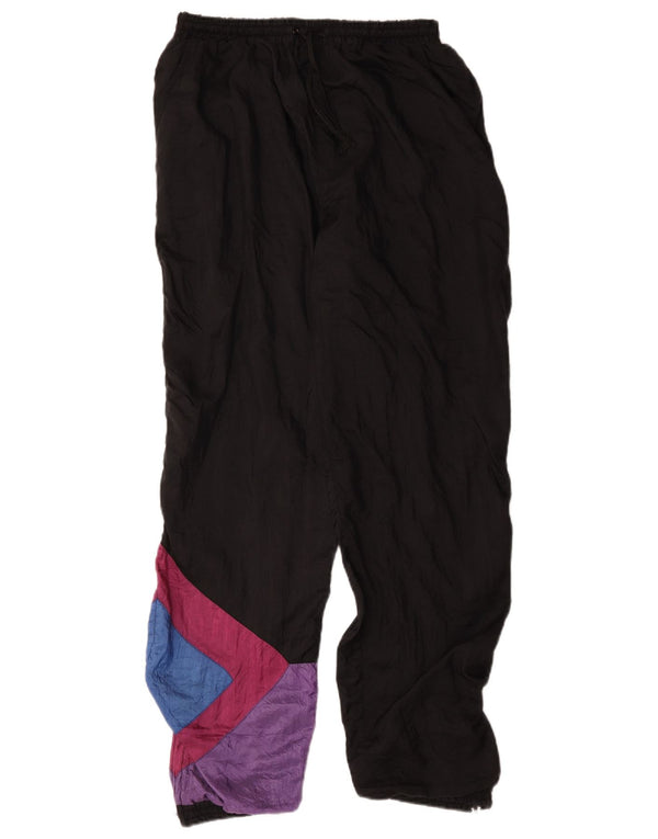Pantalon de survêtement vintage pour hommes Joggers XL Black Colourblock