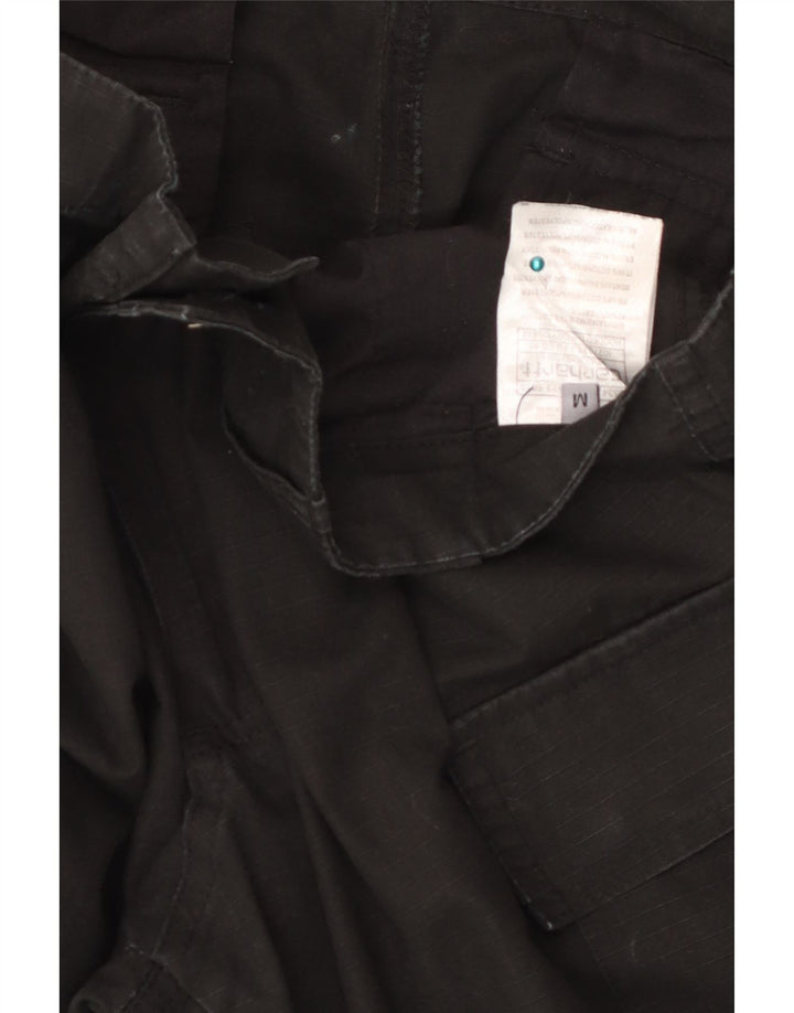 Carhartt Mens Cargo Trousers Medium W34 L29 Black Cotton
