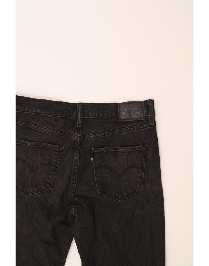 LEVI'S Womens 312 Slim Jeans W27 L28 Black Cotton Vintage Levi's and Second-Hand Levi's from Messina Hembry 