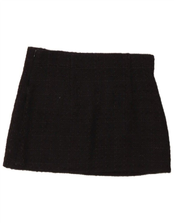 Zara Womens Mini Skirt Large W30  Black