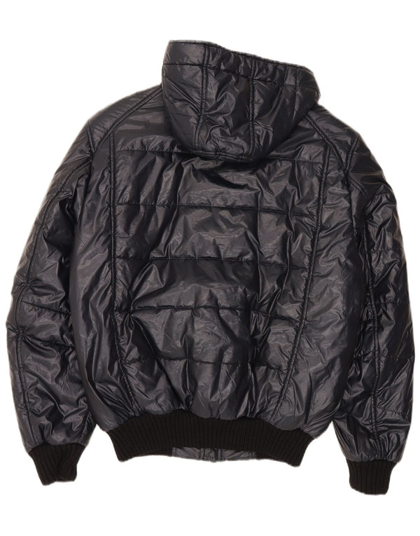Refrigiwear Veste matelassée à capuche pour homme IT 50 Large Bleu marine moderne