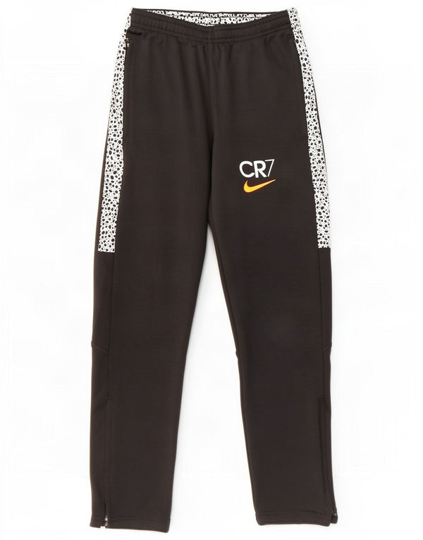 Nike Pantalon de survêtement CR7 garçon 10-11 ans Noir moyen colour block