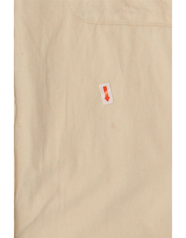 BRITCHES Mens Corduroy Shirt Large Beige Cotton