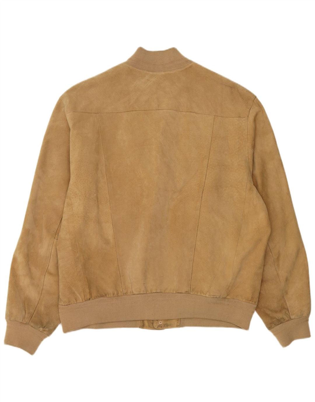 Conbipel Herren Wildleder Bomberjacke IT 56 2XL Beige Leder