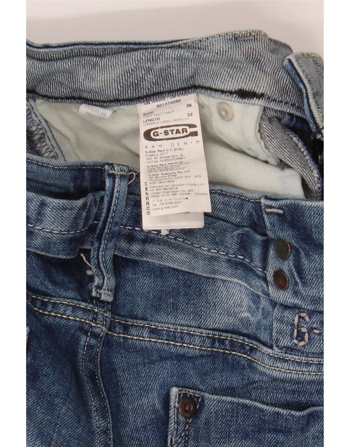 G-STAR Womens Slim Jeans W28 L32 Blue Cotton Vintage G-Star and Second-Hand G-Star from Messina Hembry 