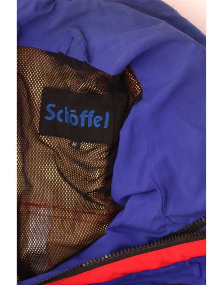 Schoffel Mens Hooded Rain Jacket EU 50 Large Red