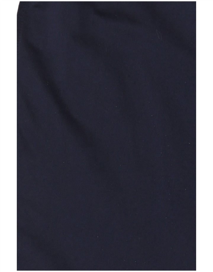 Asics Boys Tracksuit Trousers 13-14 Years  Navy Blue Colourblock Polyester