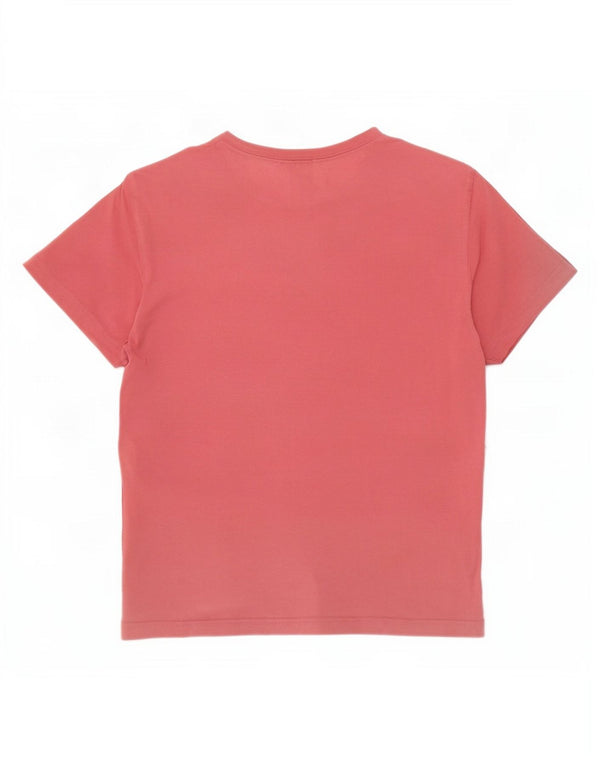 Gant T-shirt regolare da uomo Top grande in cotone rosa