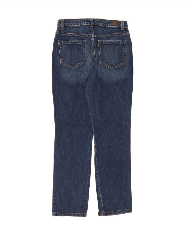 LEE Womens High Rise Straight Jeans US 8 Medium W30 L29 Navy Blue Vintage Lee and Second-Hand Lee from Messina Hembry 