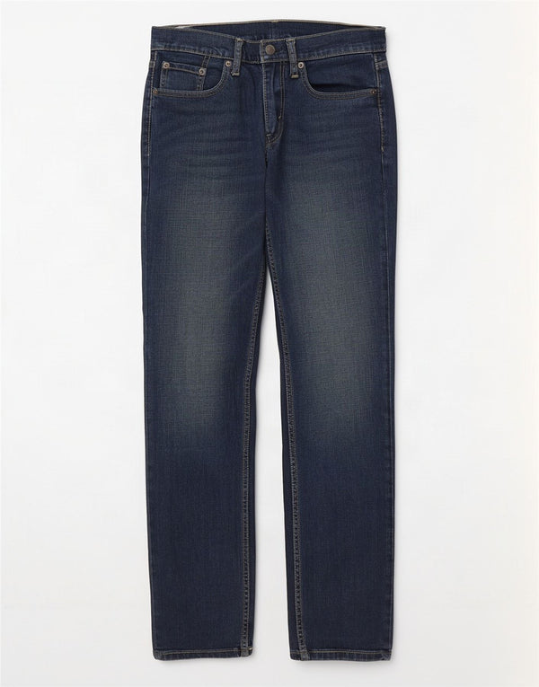Мужские джинсы Levi's 511 Slim W30 L32 Темно-синие, хлопок