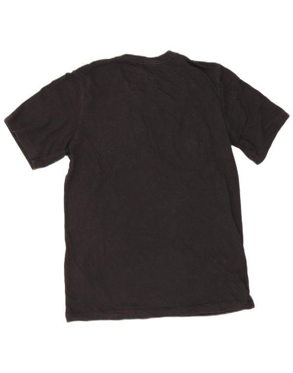 Jordan - Camiseta gráfica para hombre, talla pequeña, algodón negro