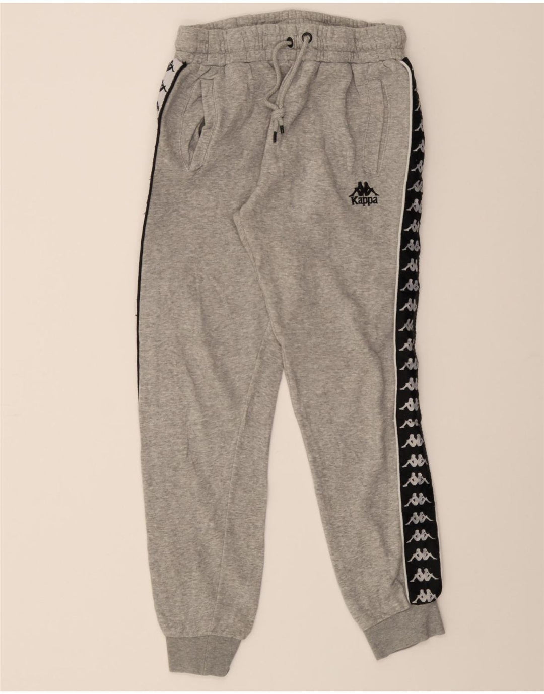 Womens Graphic Tracksuit Trousers Joggers UK 10 Small Vintage Kappa and Second-Hand Kappa from Messina Hembry 
