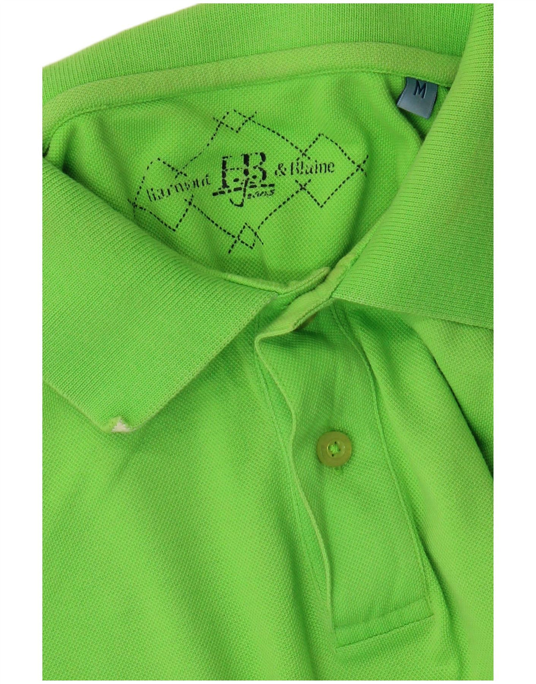 Harmont & Blaine Mens Polo Shirt Medium Green