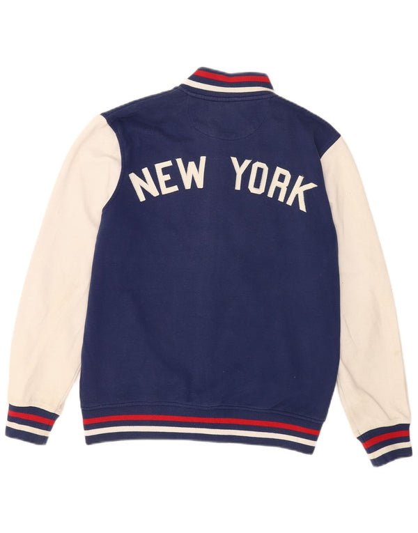 Coopers Town Mens New York Yankees Varsity Jacket UK 36 Small Navy Blue