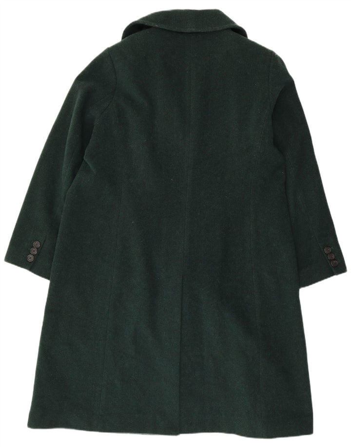 Cappotto doppiopetto da donna Marks & Spencer UK 20 2XL Lana verde