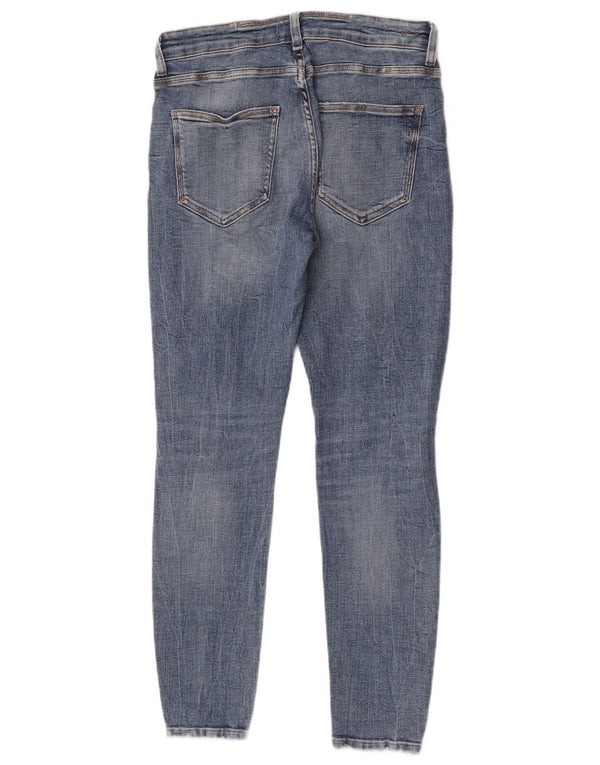 Zara Mens Distressed Skinny Jeans EU 40 Medium W31 L30 Blue Cotton