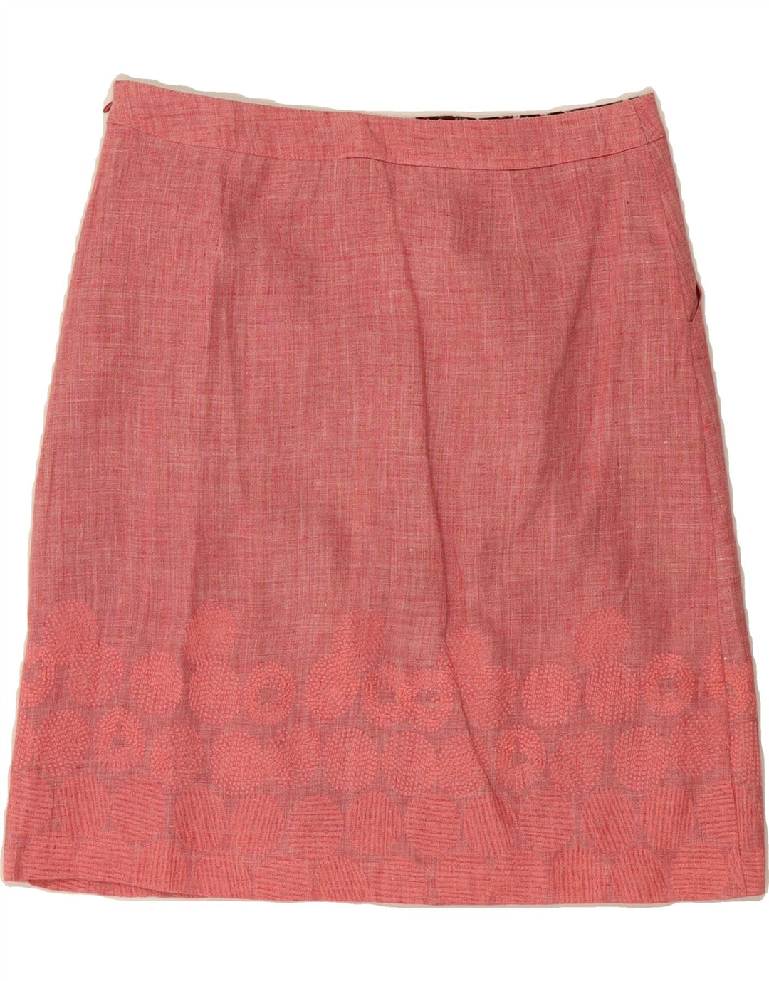 WHITE STUFF Womens A-Line Skirt UK 10 Small W32  Pink Vintage White Stuff and Second-Hand White Stuff from Messina Hembry 