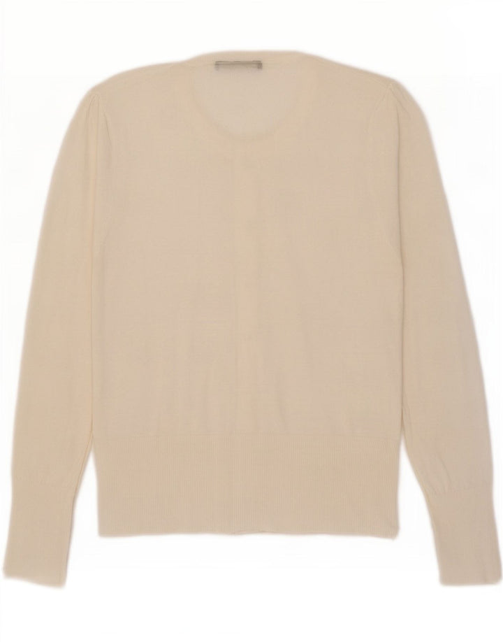 Pulover cardigan pentru femei Oasis UK 12 Medium White