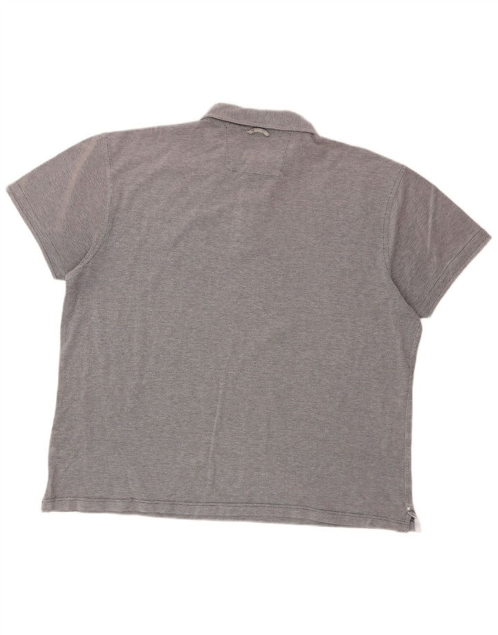 MARLBORO CLASSICS Mens Polo Shirt 3XL Grey Cotton