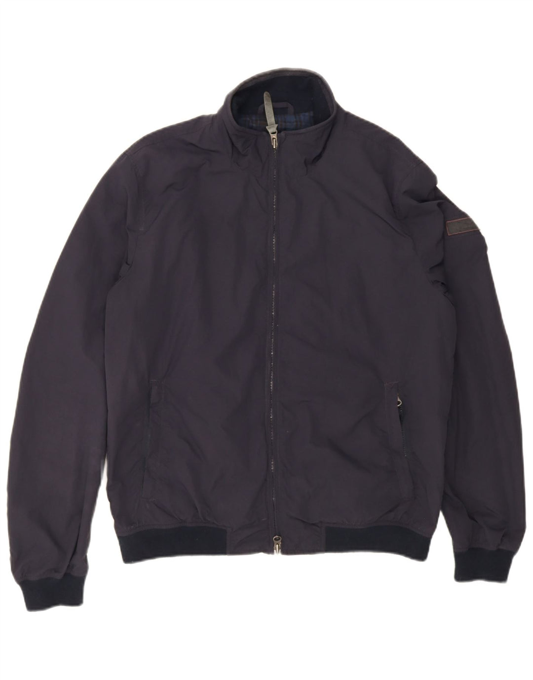 Woolrich Bomberjakke til mænd UK 40 Stor marineblå polyamid