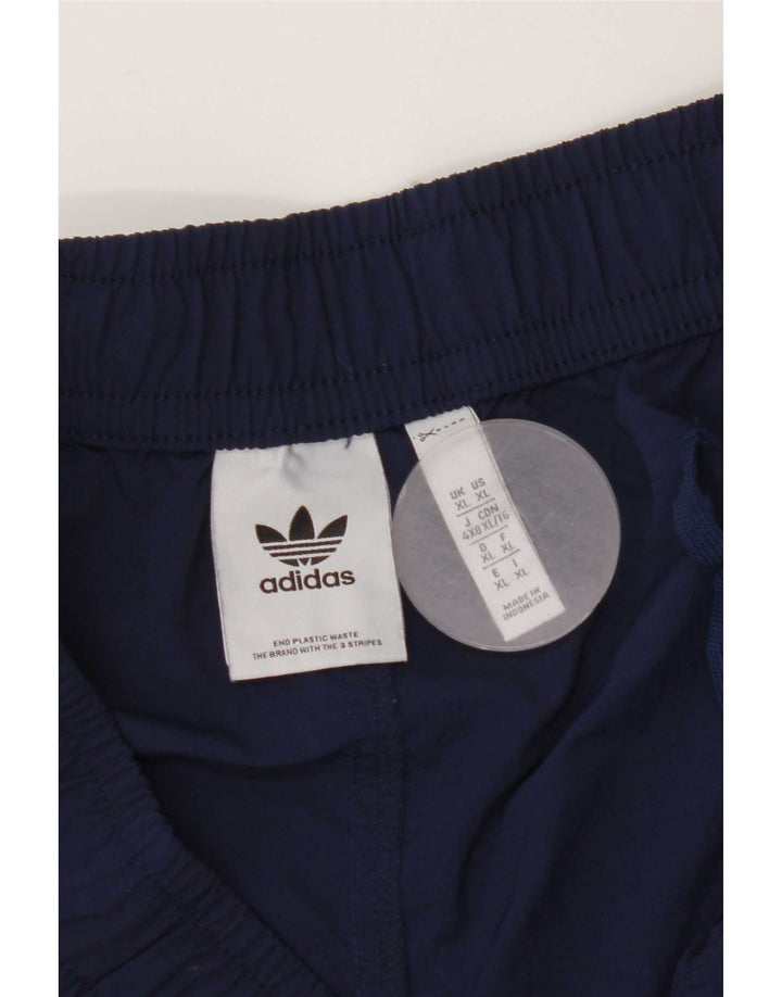 Adidas Mens Swimming Shorts XL Navy Blue Polyester