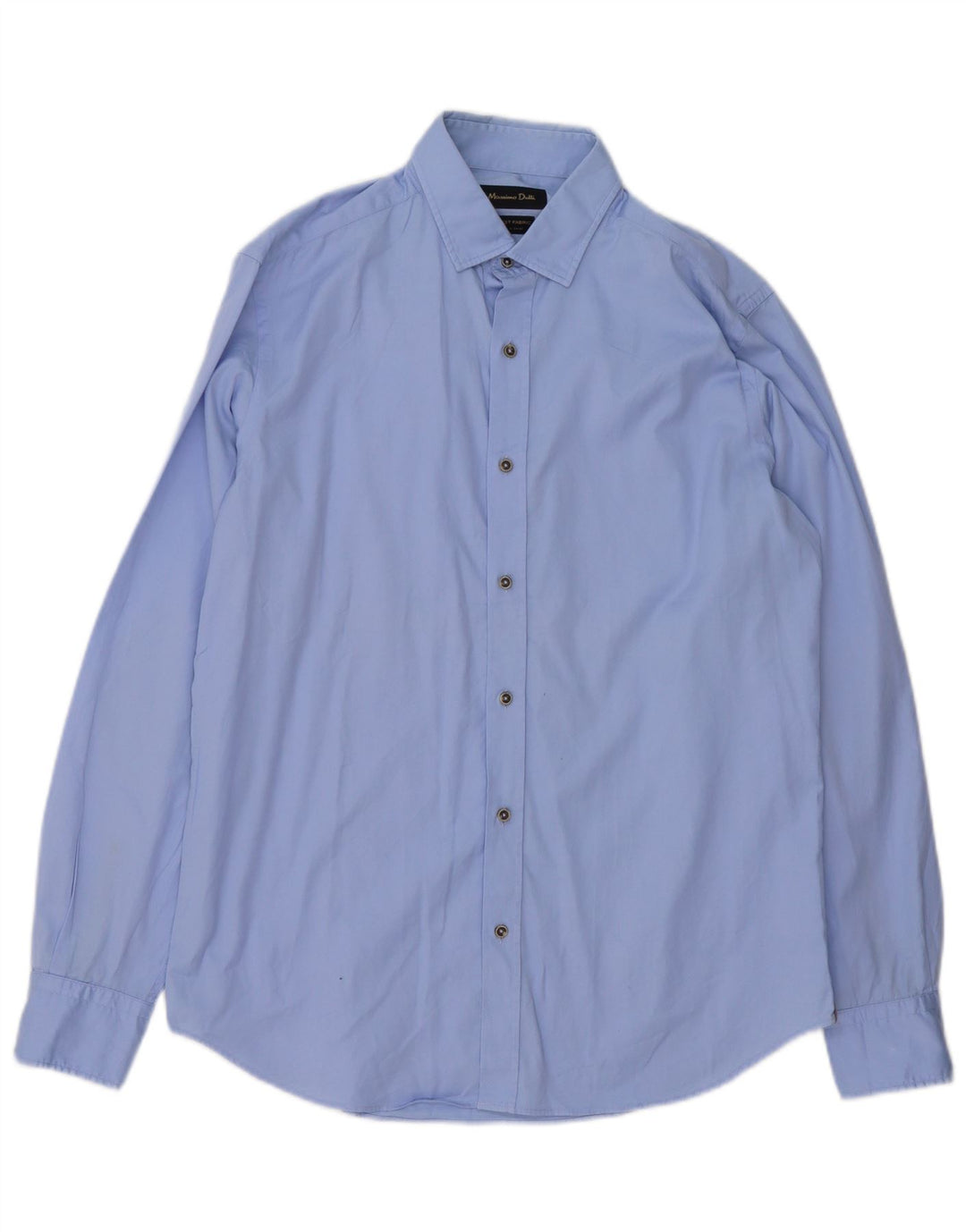 Massimo Dutti Mens Shirt Medium Blue