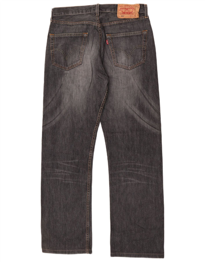 Levi's Jean Droit 501 Homme W33 L30 Gris