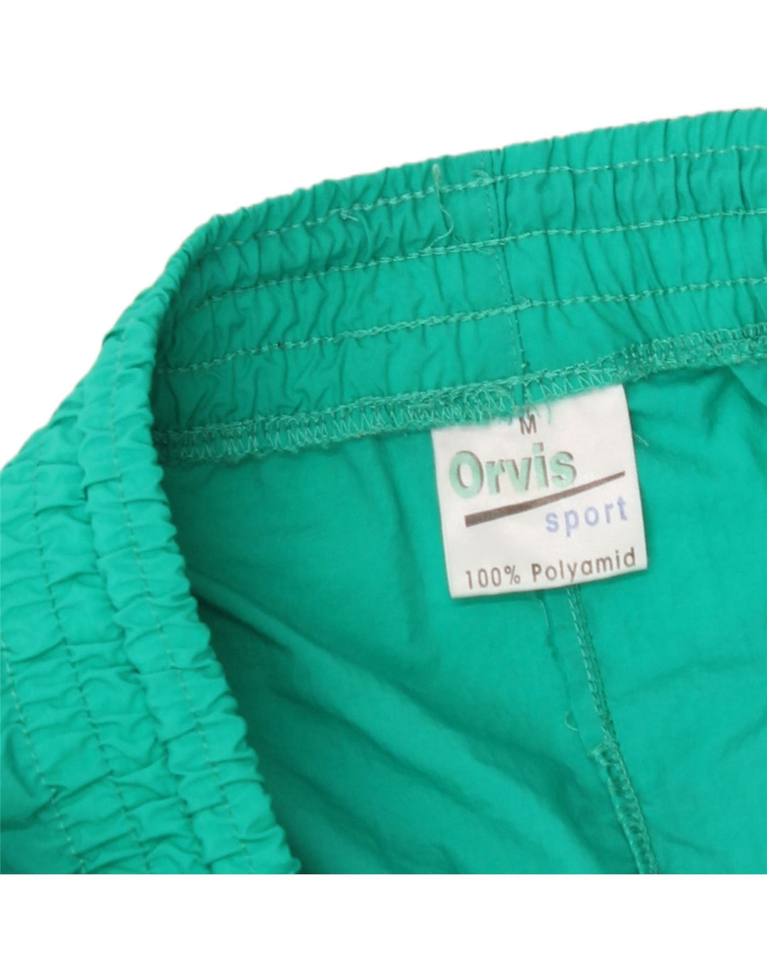ORVIS Mens Tracksuit Trousers Joggers Medium Turquoise Polyamide Vintage Orvis and Second-Hand Orvis from Messina Hembry 