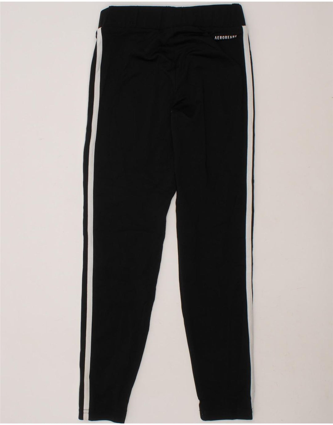 ADIDAS Girls Leggings 9-10 Years  Black Polyester Vintage Adidas and Second-Hand Adidas from Messina Hembry 