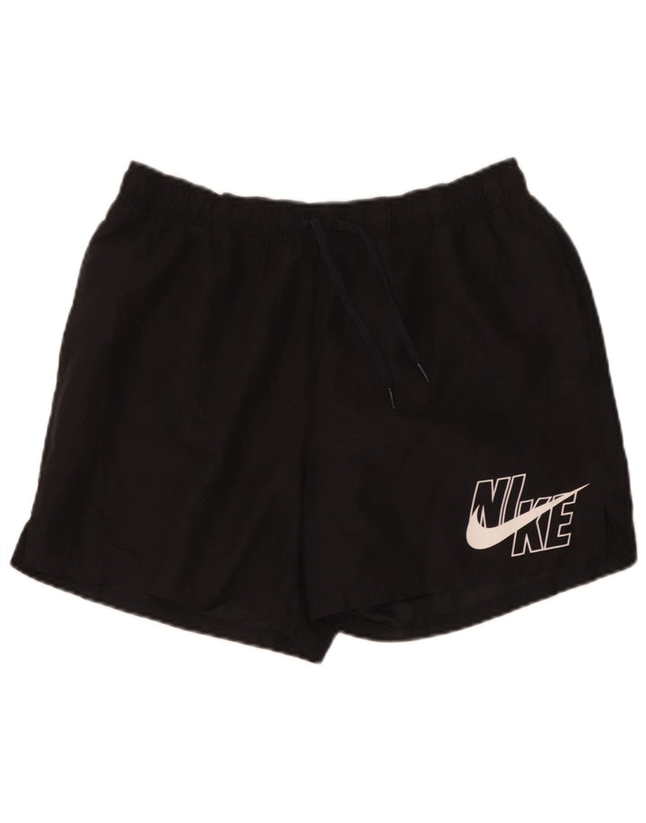 Nike Mens Dri Fit Graphic Sport Shorts Large Black