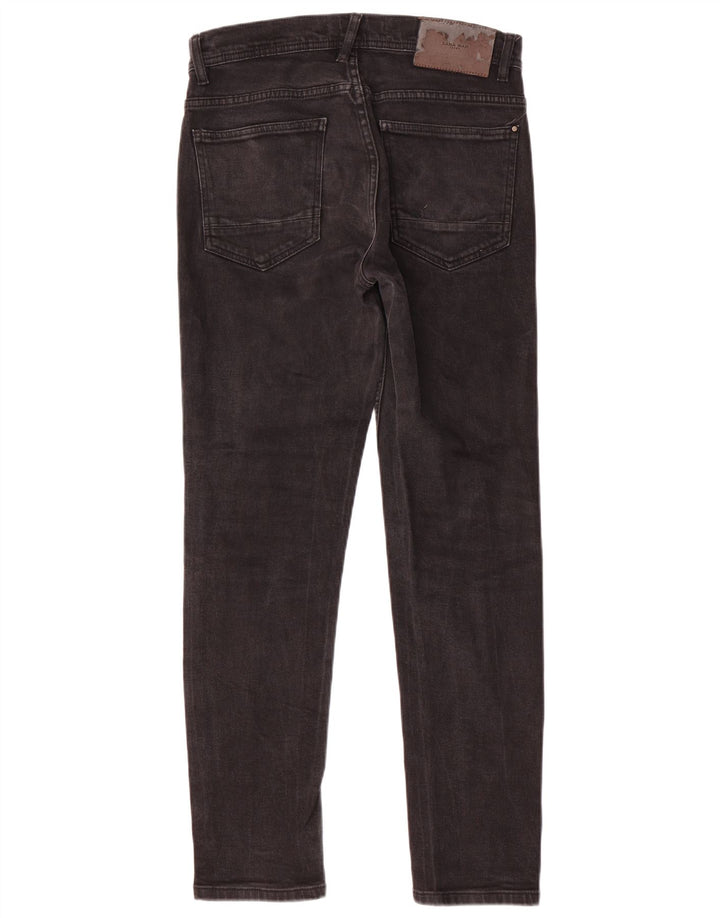 Zara Mens Slim Jeans EU 40 Medium W31 L30 Black