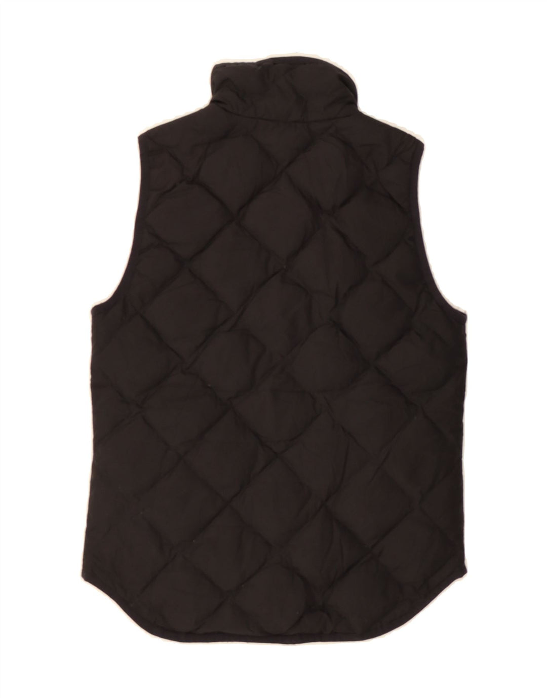 J. CREW Womens Quilted Gilet UK 2 2XS Black Polyester Vintage J. Crew and Second-Hand J. Crew from Messina Hembry 