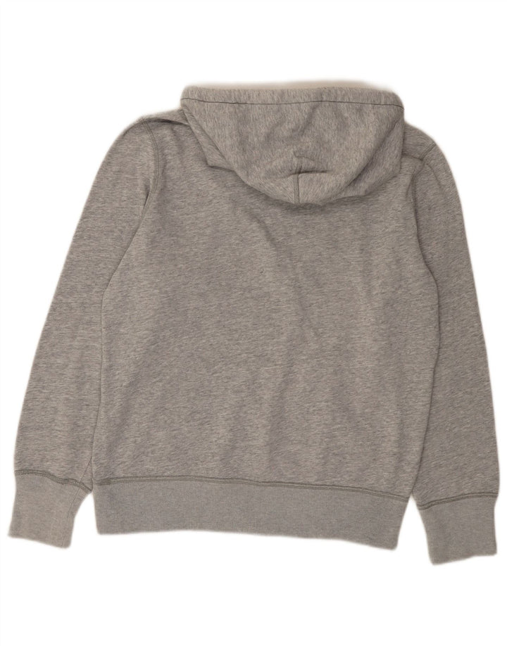 American Eagle Herre grafisk hættetrøje Jumper Medium Grey Bomuld
