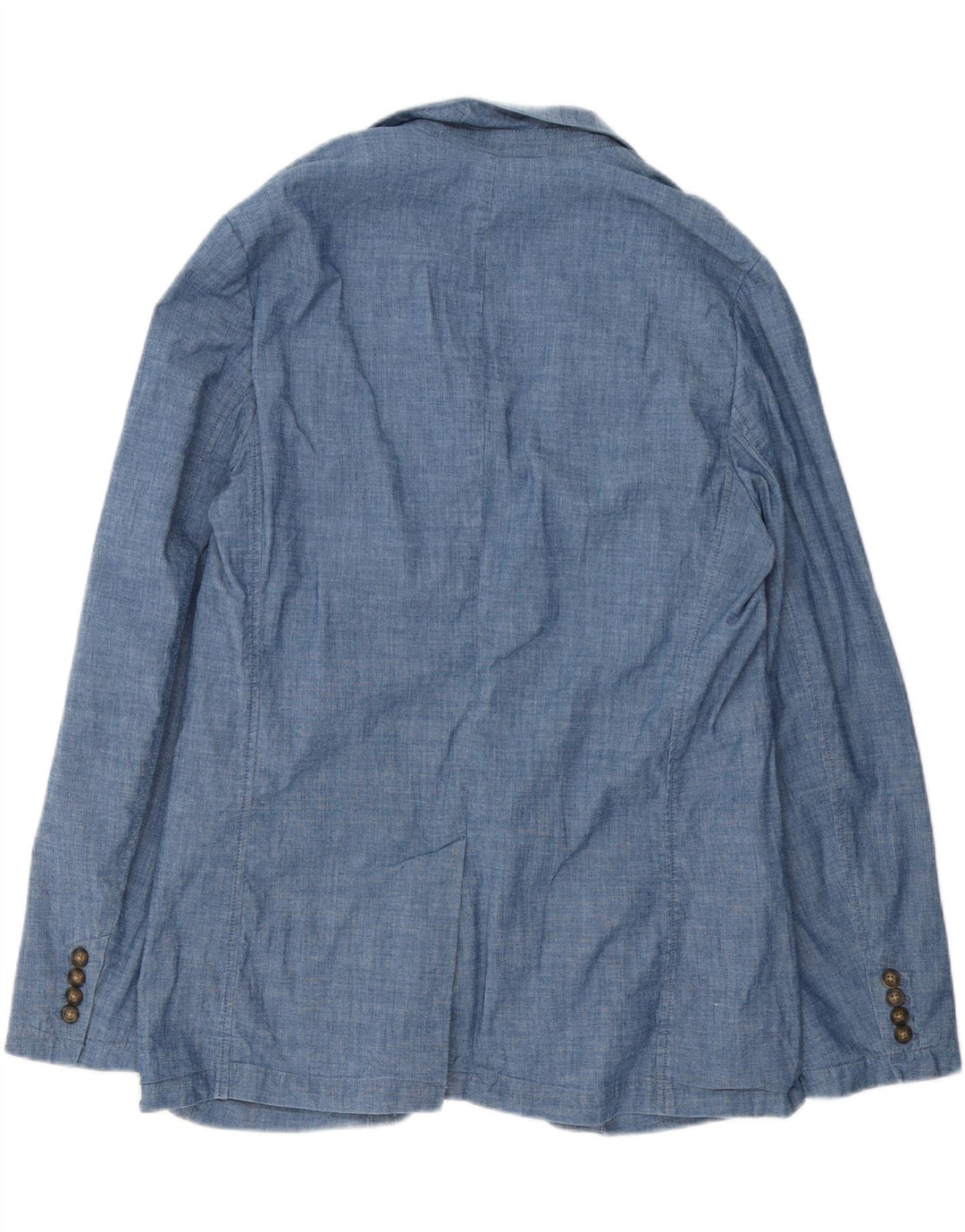 Gap Chaqueta tipo blazer de 2 botones para hombre UK 40 Grande Algodón azul
