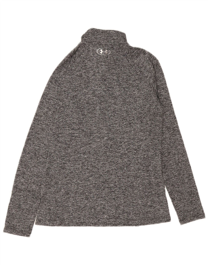 Under Armour Womens Long Sleeve Pullover Tracksuit Top UK 12 Medium Grey