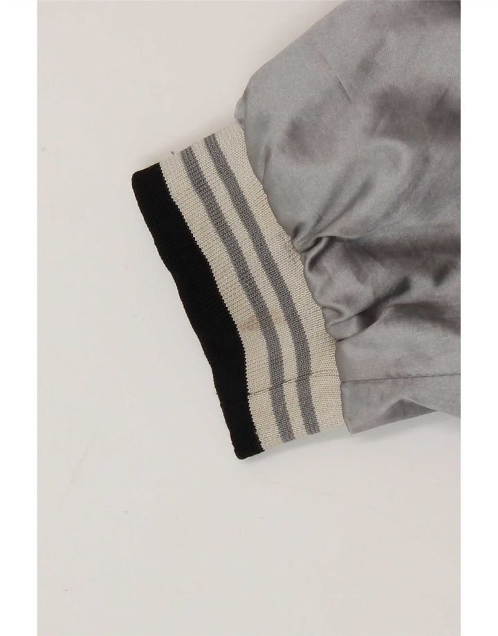 Giacca reversibile grafica da uomo vintage IT 54 2XL Colorblock nera