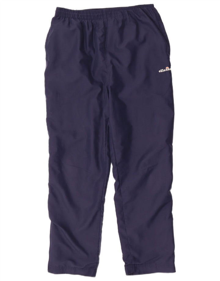 ELLESSE Pantalón Chándal Hombre Grande Azul Marino Poliéster