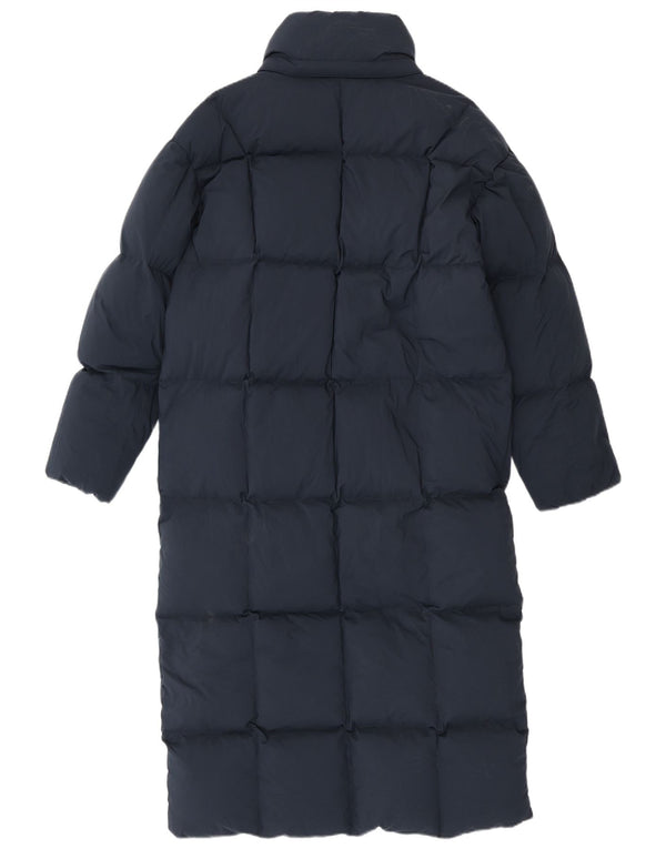 Tommy Hilfiger Dame Oversized Polstret Frakke UK 10 Small Navy Blue Polyester