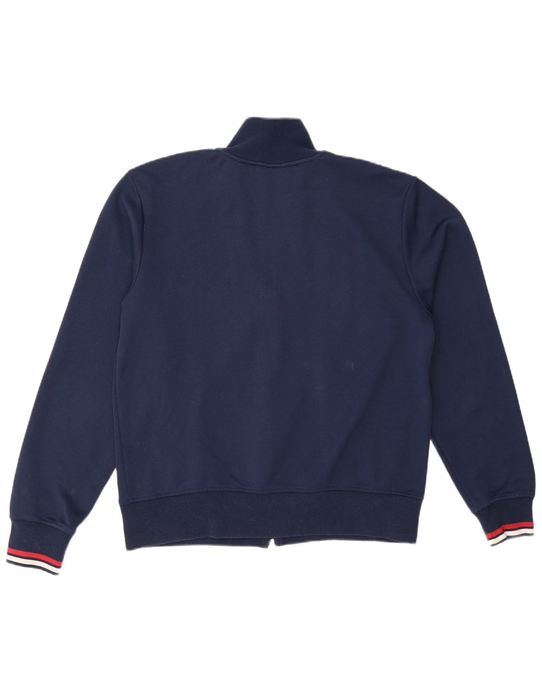 CONVERSE Mens Graphic Tracksuit Top Jacket XL Navy Blue Cotton