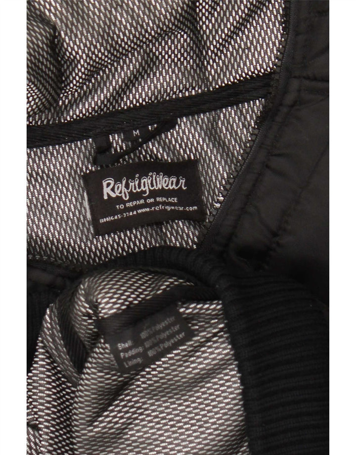Refrigiwear Γυναικείο μπουφάν με κουκούλα με επένδυση UK 14 Μεσαίο μαύρο πολυεστέρα