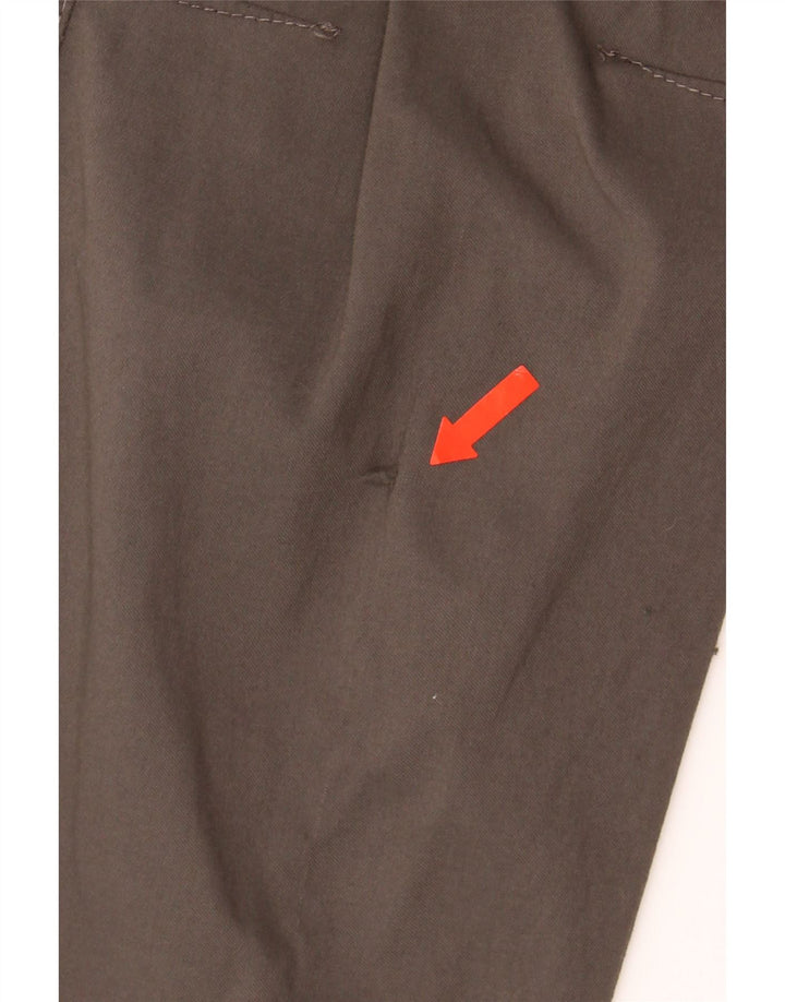 WRANGLER Womens Straight Cargo Trousers  W32 L30 Grey Nylon Vintage Wrangler and Second-Hand Wrangler from Messina Hembry 