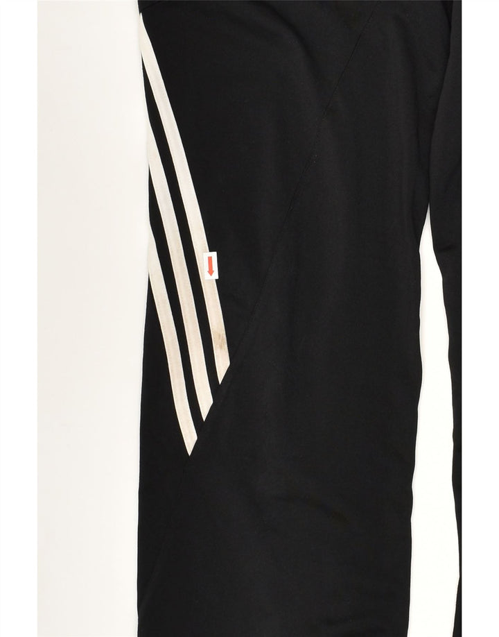 ADIDAS Boys Tracksuit Trousers 11-12 Years Black Polyester | Vintage Adidas | Thrift | Second-Hand Adidas | Used Clothing | Messina Hembry 