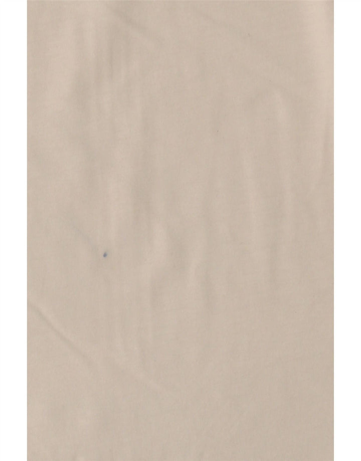 CONVERSE Womens Graphic Top 3/4 Sleeve UK 12 Medium White Colourblock