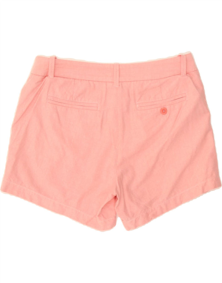 J. CREW Womens Chino Shorts US 6 Medium W32 Pink Cotton Vintage J. Crew and Second-Hand J. Crew from Messina Hembry 