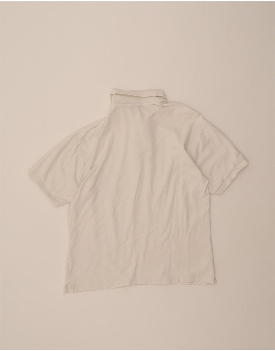 FILA Mens Polo Shirt IT 50 Medium White Cotton Vintage Fila and Second-Hand Fila from Messina Hembry 