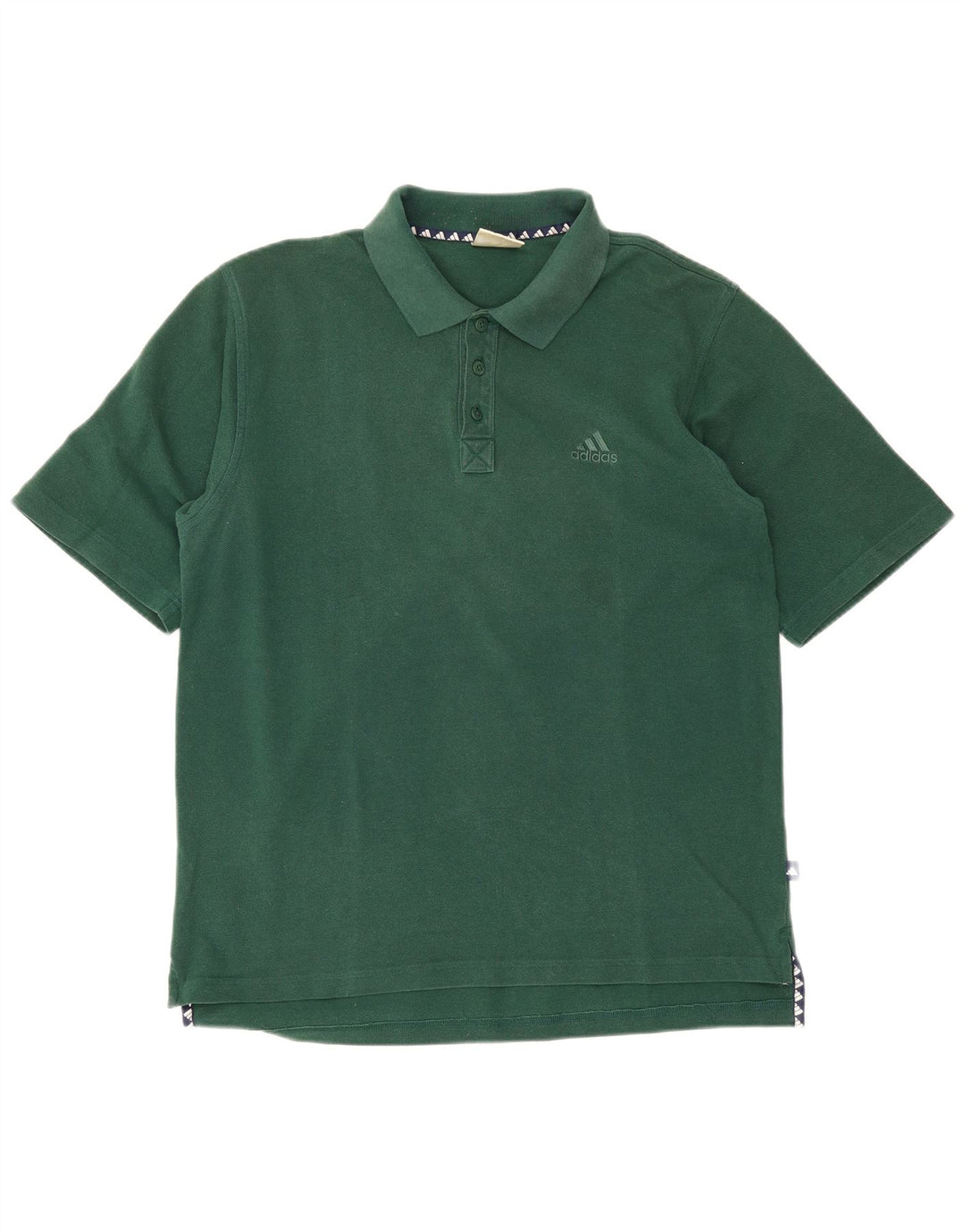 Adidas Mens Polo Shirt Large Green