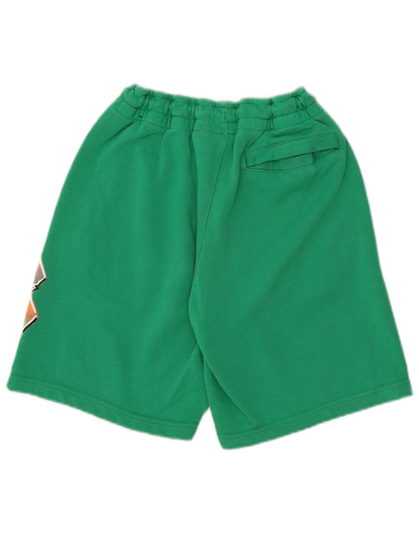 Jordan Mens Graphic Standard Fit Sport Shorts Small Green Cotton