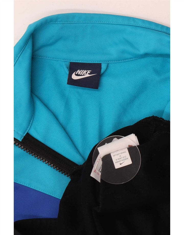 Nike træningsdragt topjakke til drenge 10-11 år Medium Sort Colourblock