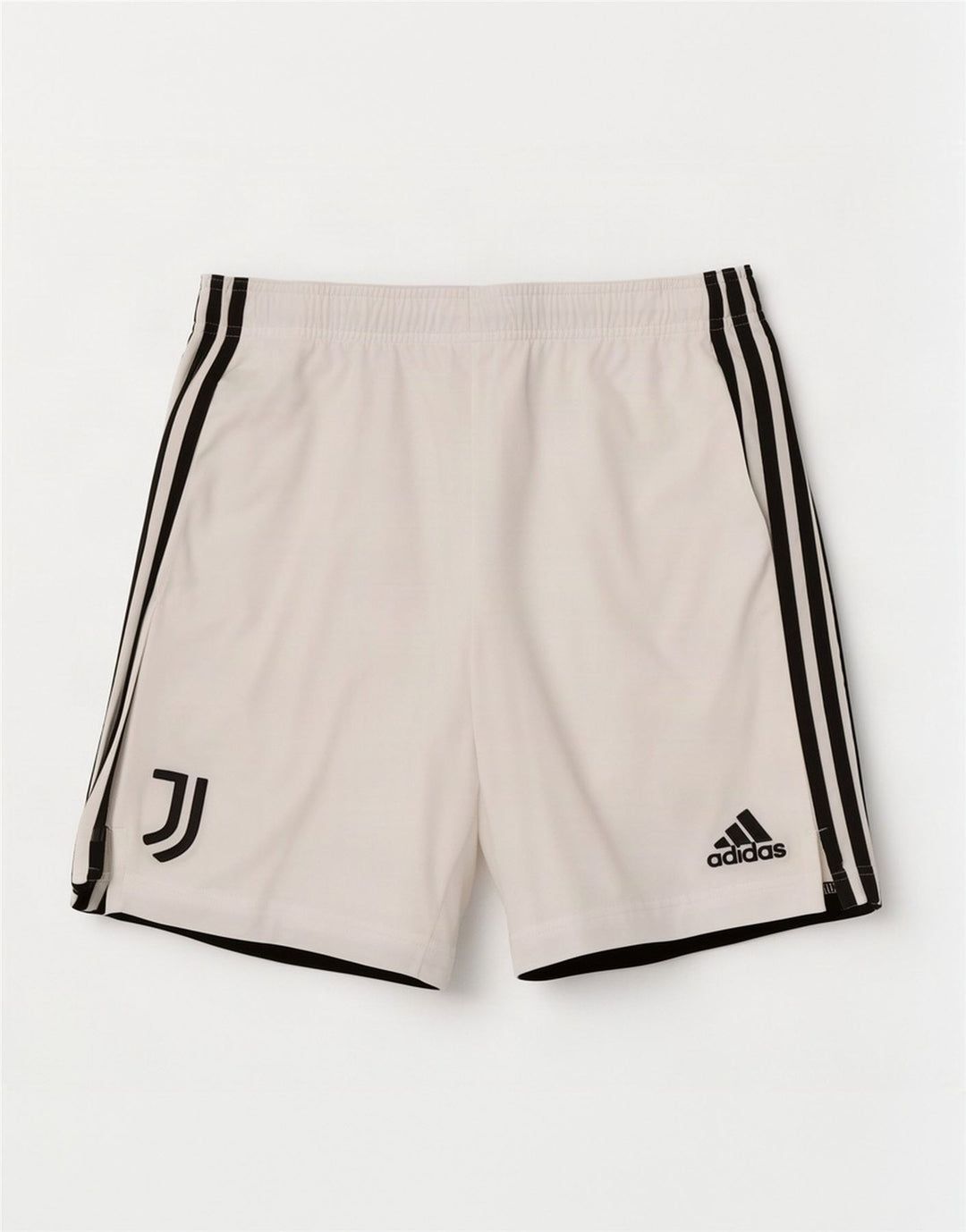 Pantaloncini sportivi Adidas da uomo Juventus, poliestere bianco medio