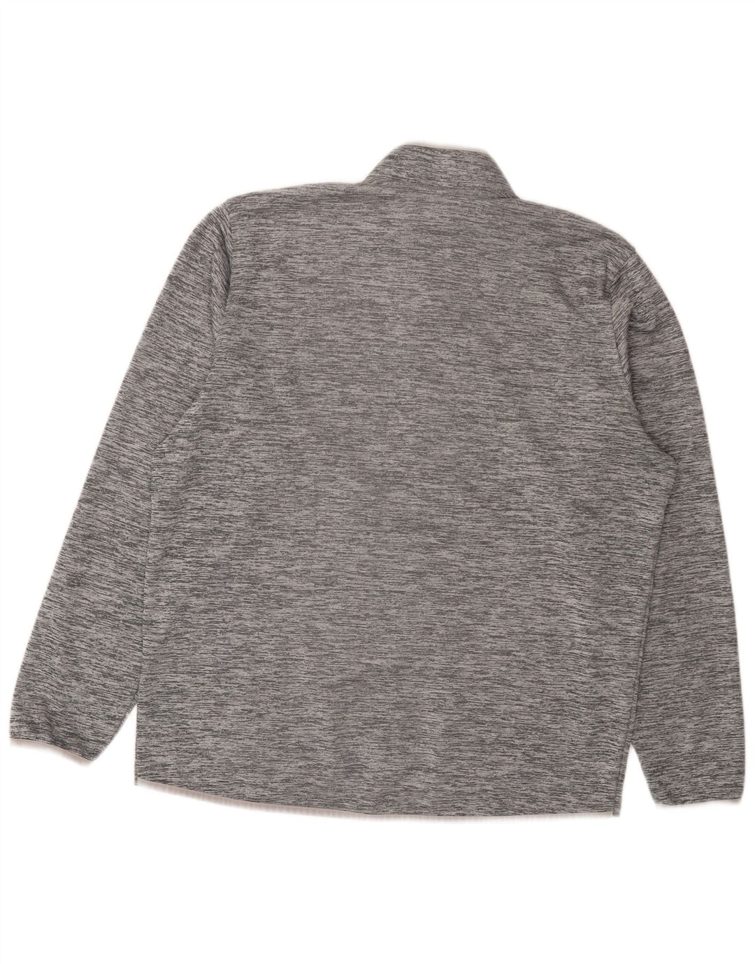Under Armour Mens Cold Gear Pullover Tracksuit Top Large Grey Flecked